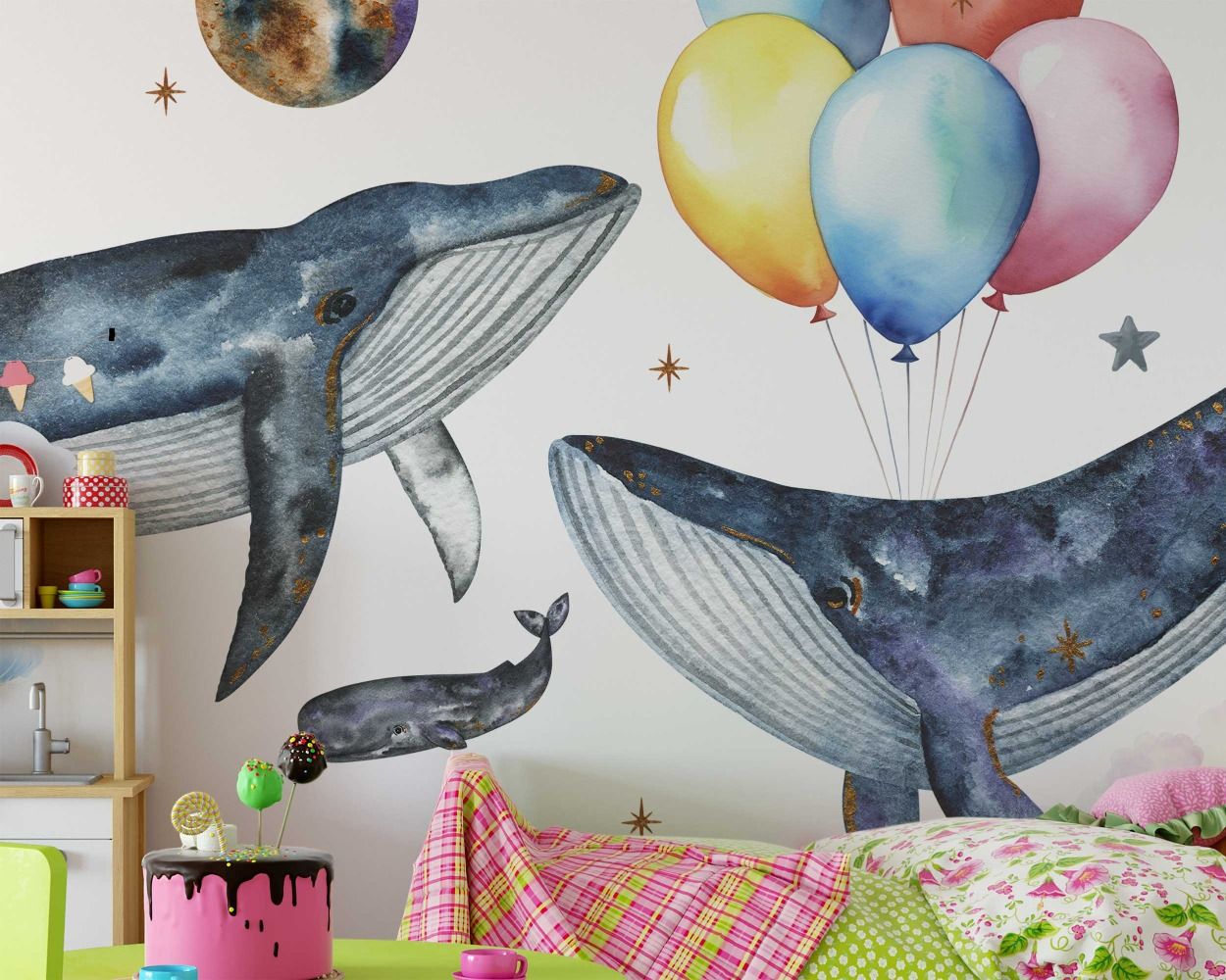 Best Top Beautiful Whale Wall Decals
