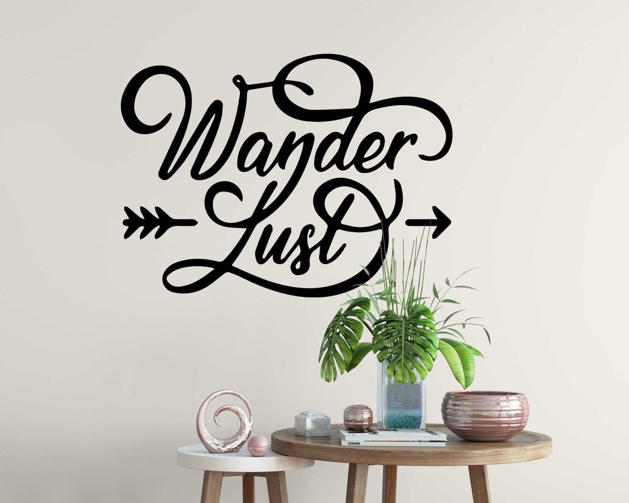 Wanderlust Motivational Vinyl Stickers
