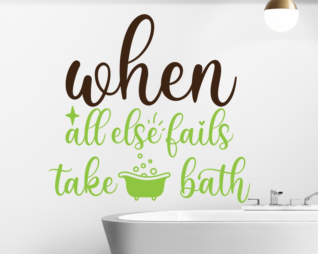 Bathroom Toilet Decoration 