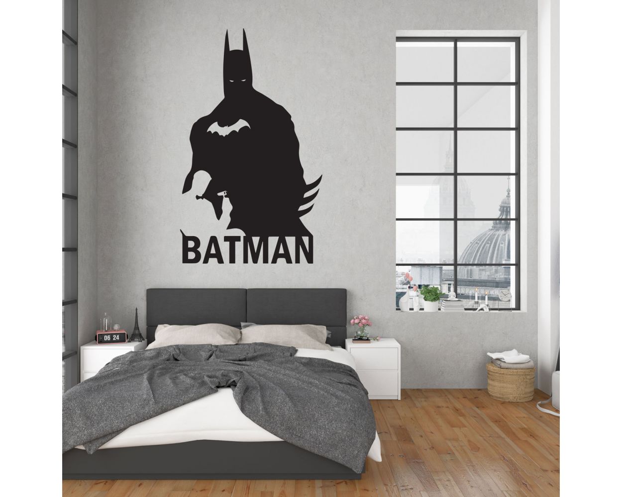 Batman Vinyl Wall Art Vinyl Decals for Chiild's Wall Decor