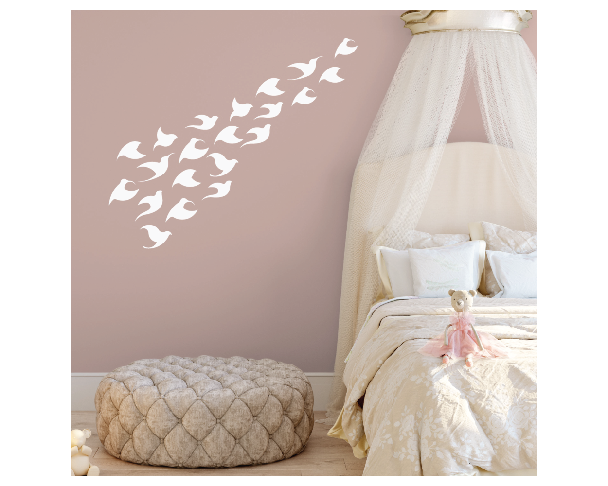 Birds Vinyl Wall Sticker | Huetion