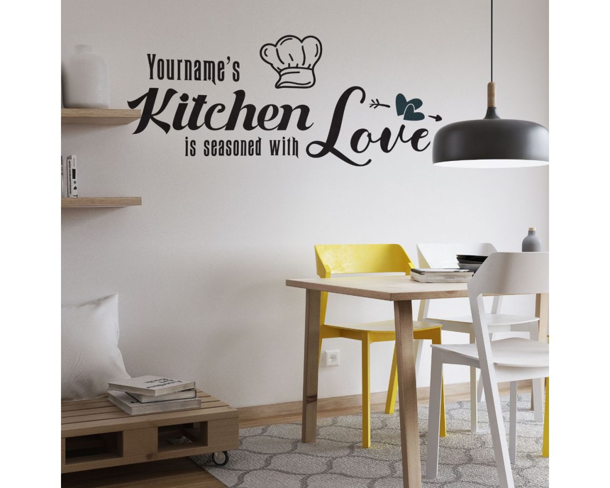 Kitchen decals top