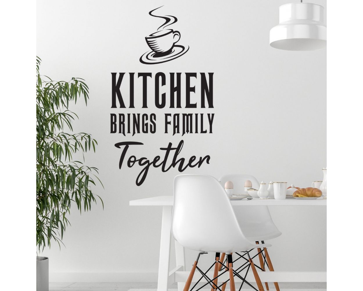 Best Kitchen Brings Family Together Quotes Kitchen Wall Decals 