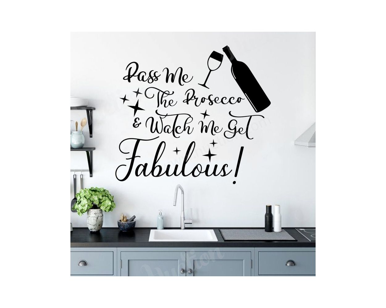 Kitchen Quote Wall Decals for Home Kitchen Wall Decor