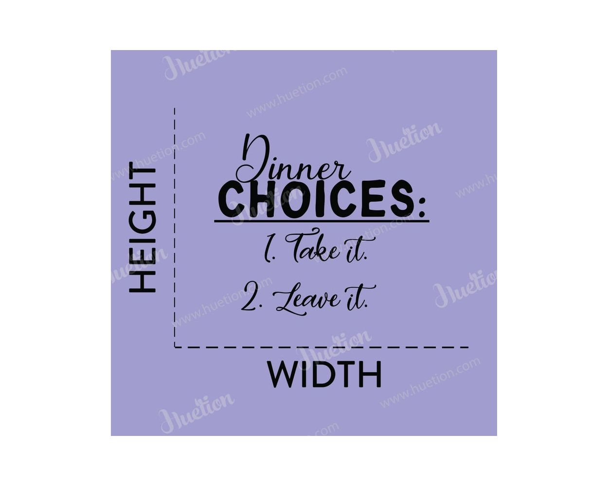 Dinner Choices Quotes Wall Decals for Kitchen Wall Decor . shop now