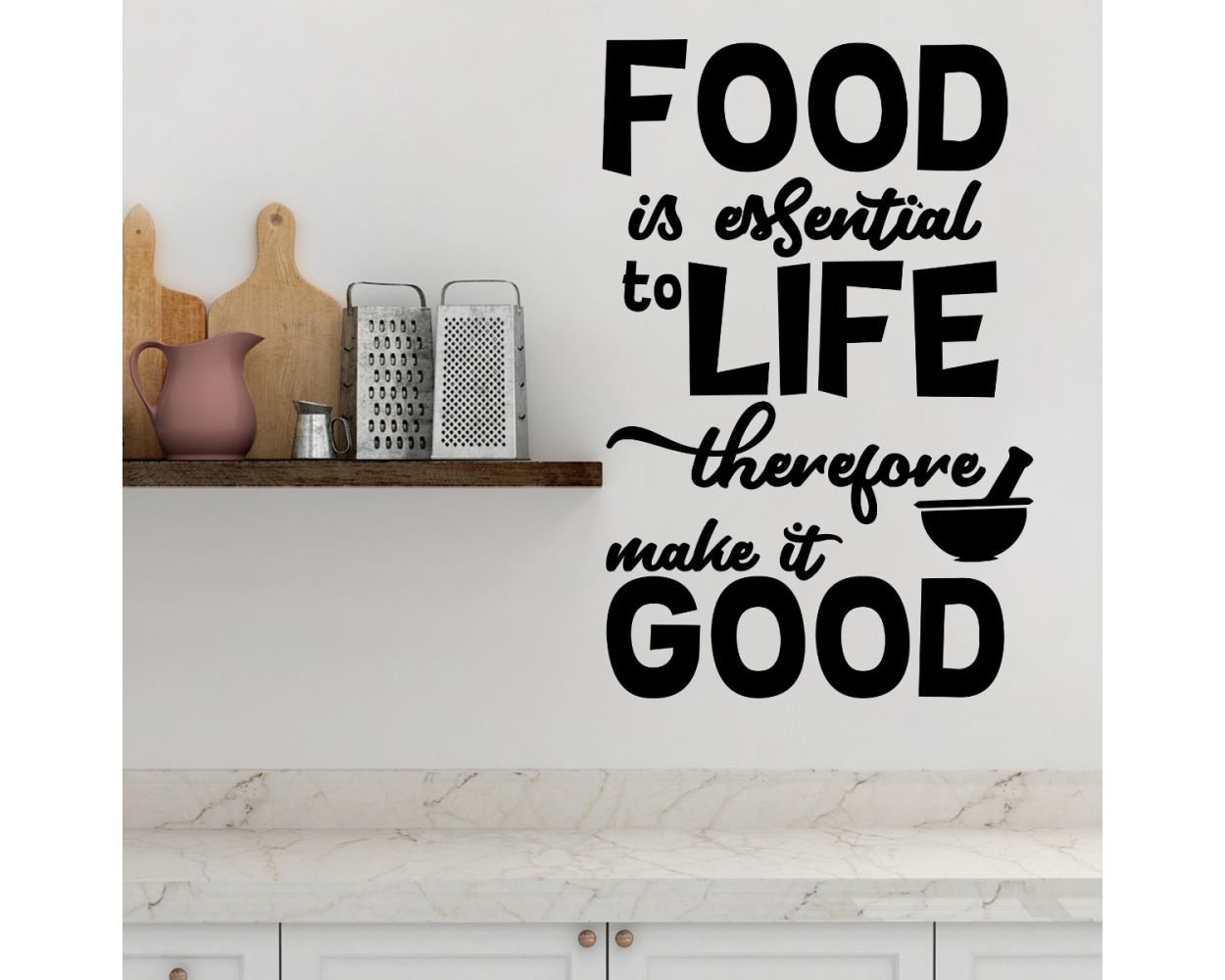 Kitchen Quote Wall Stickers for Home Kitchen Wall Decor 