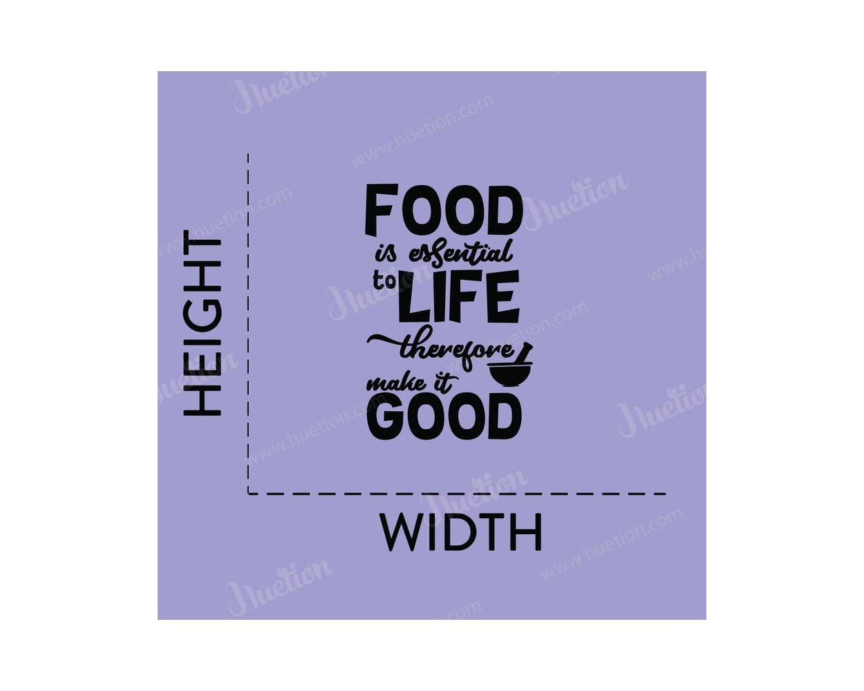 Kitchen Quote Wall Stickers for Home Kitchen Wall Decor. shop now