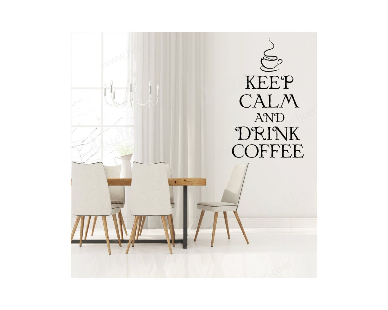 Keep Calm and Drink Coffee Decals for Kitchen Wall Decor