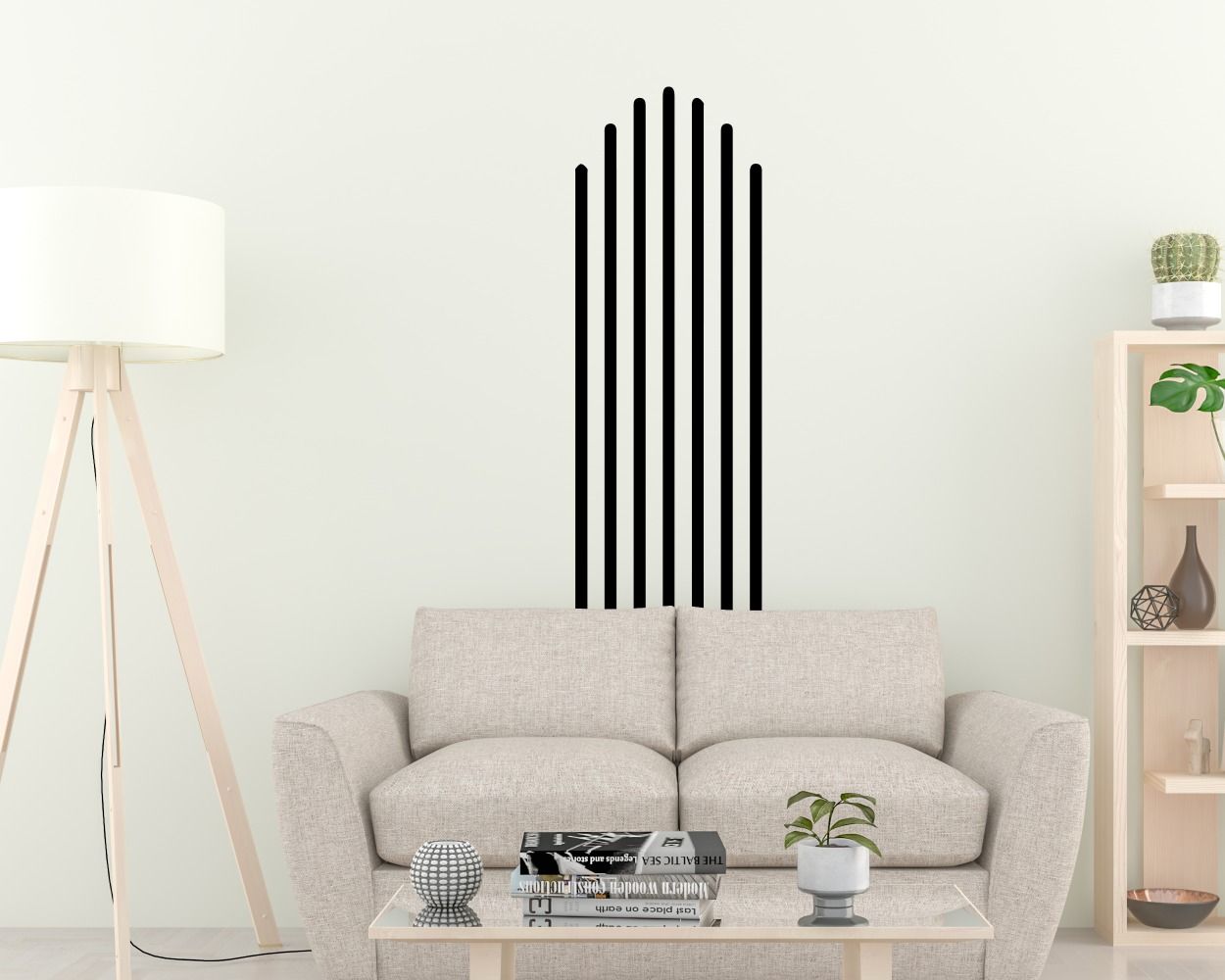 Best abstract lines Pattern Wall Decal Bohemian vinyl Wall decals for bedroom wall decor