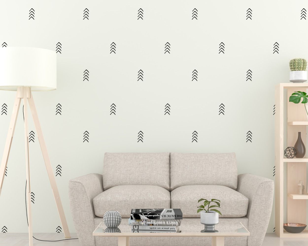 Best arrows Pattern vinyl Wall decals for bedroom decor