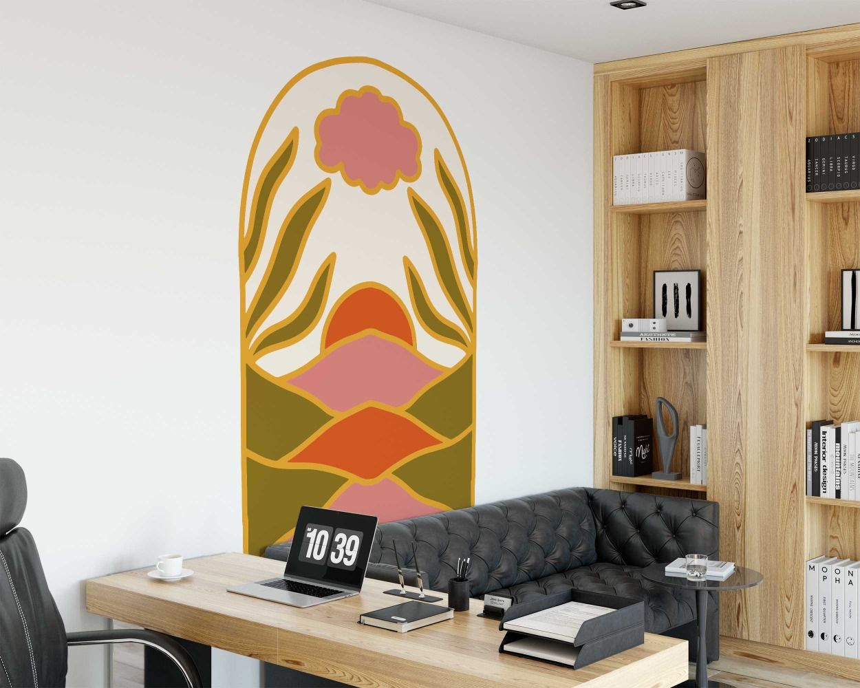 Beautiful Arch Boho Vinyl Wall Decals