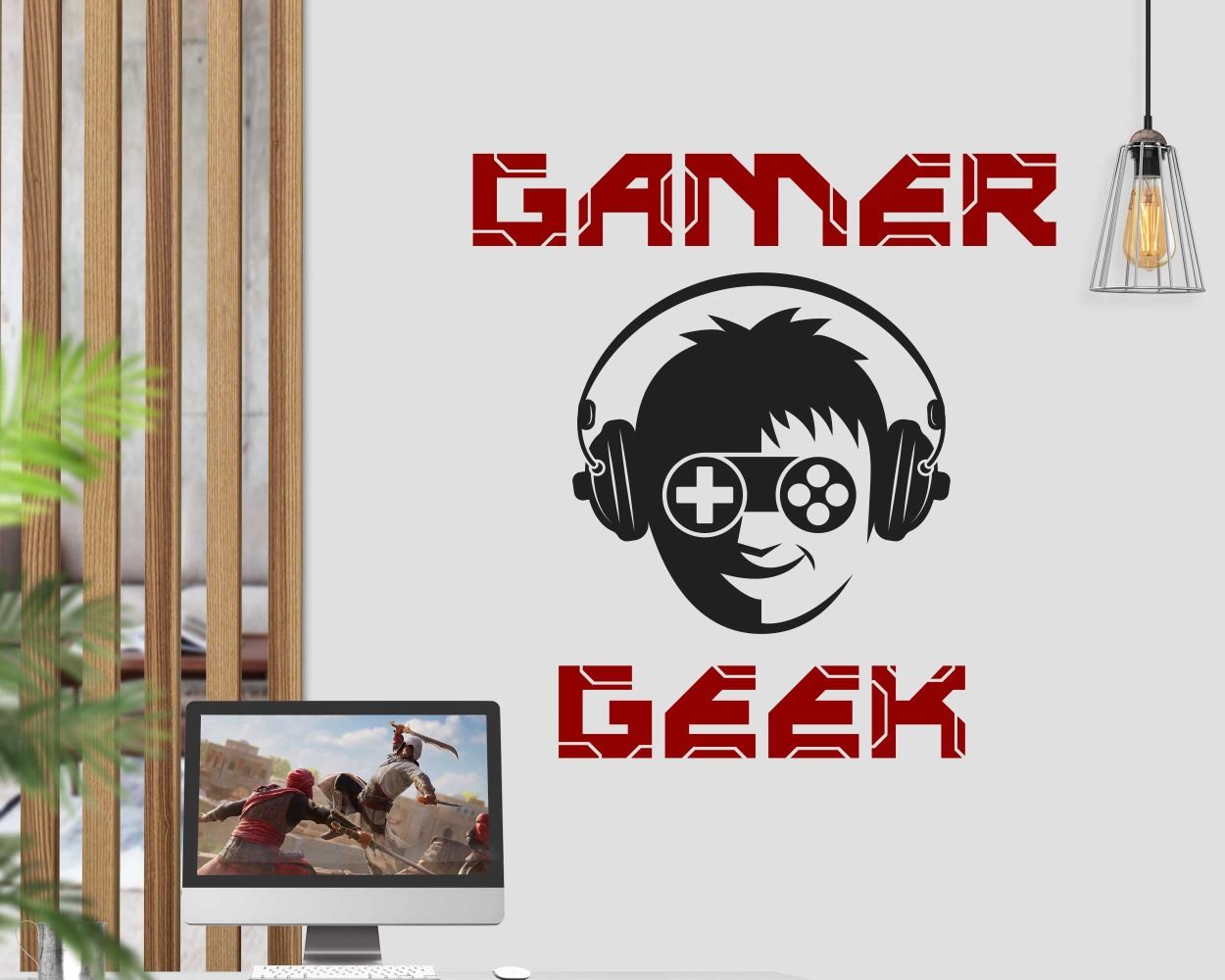 Gaming Wall Stickers For Boys Room Wall Decoration