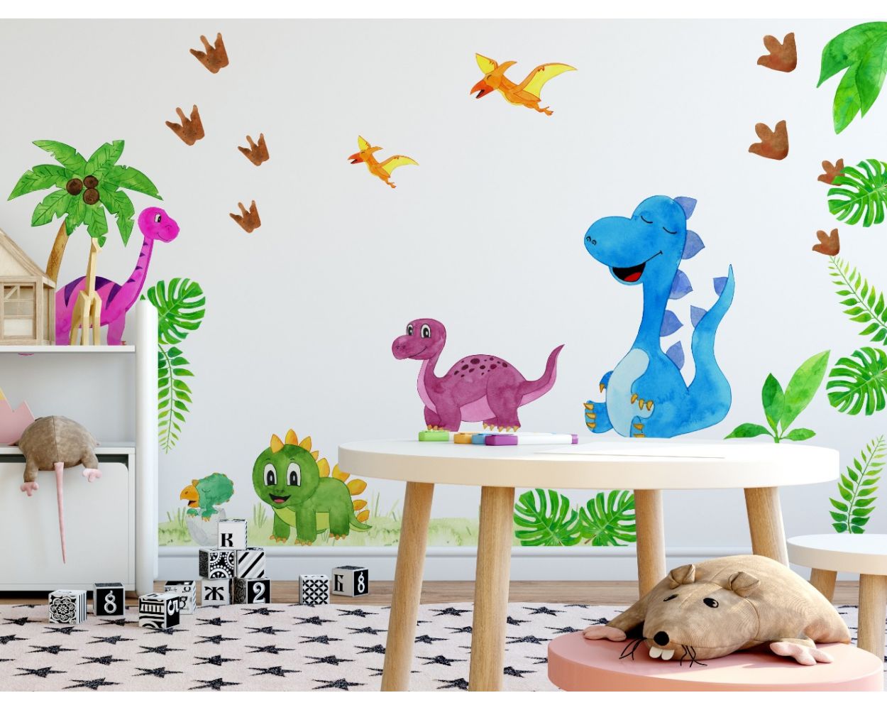 Jurassic World Dinosaur Stickers  Jurassic World Wall Stickers