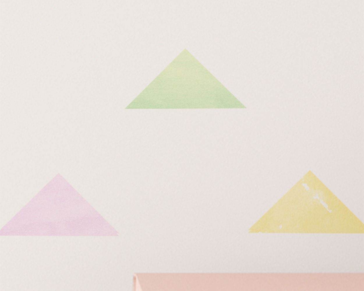 Cute And Best Style Abstract Triangles Pattern Vinyl Wall Decals