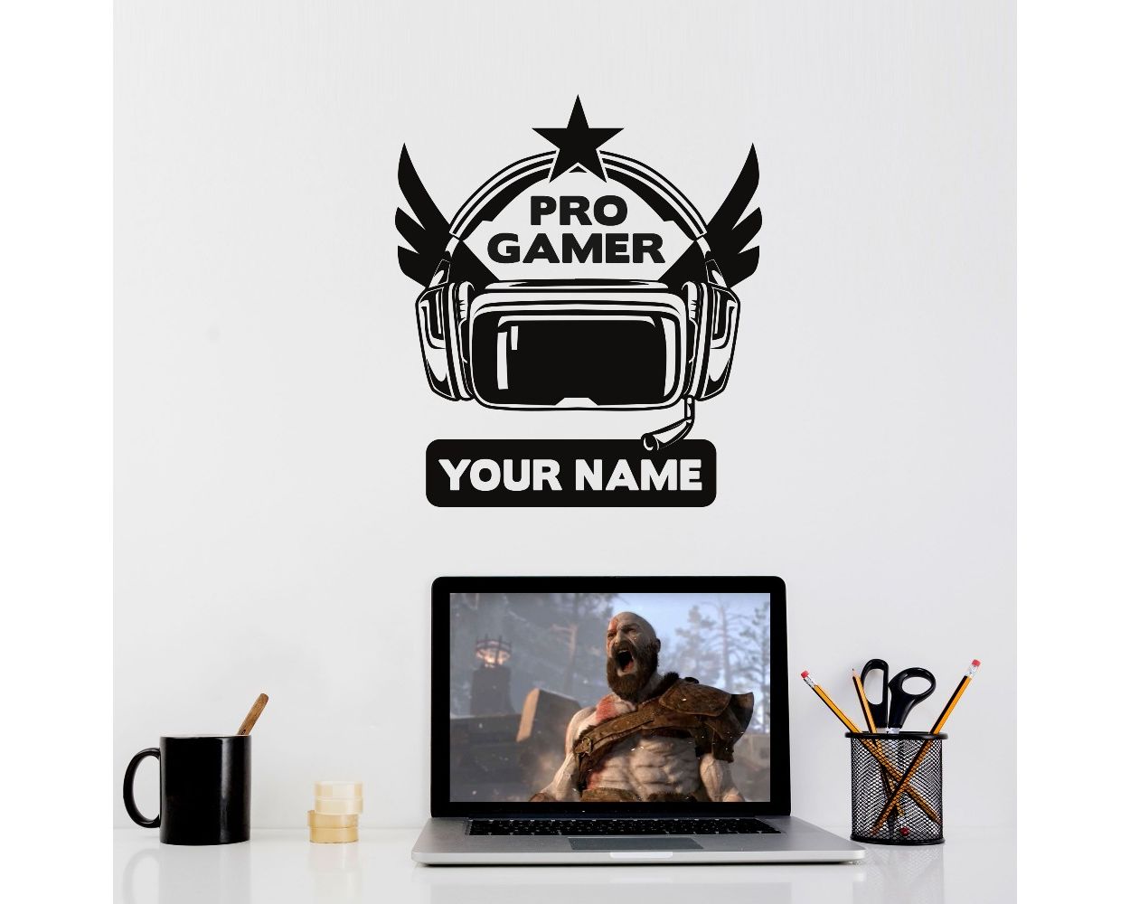 Sticker Pro Gamer Logo