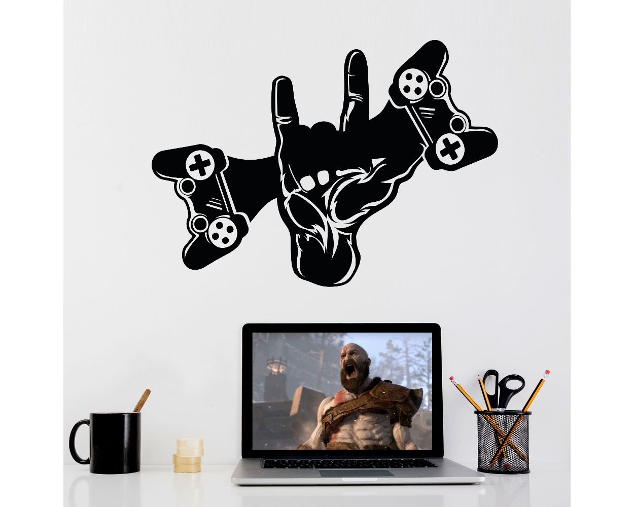 Game On Gamer Wall Sticker