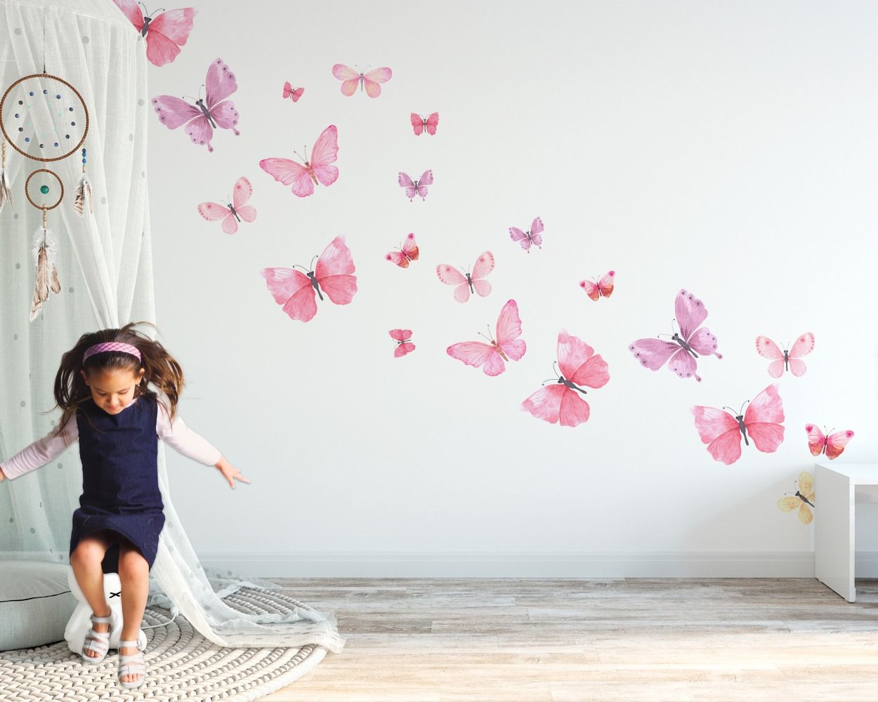 Kids Room Decoration, Butterfly Wall Stickers for Nursery, Cute ...
