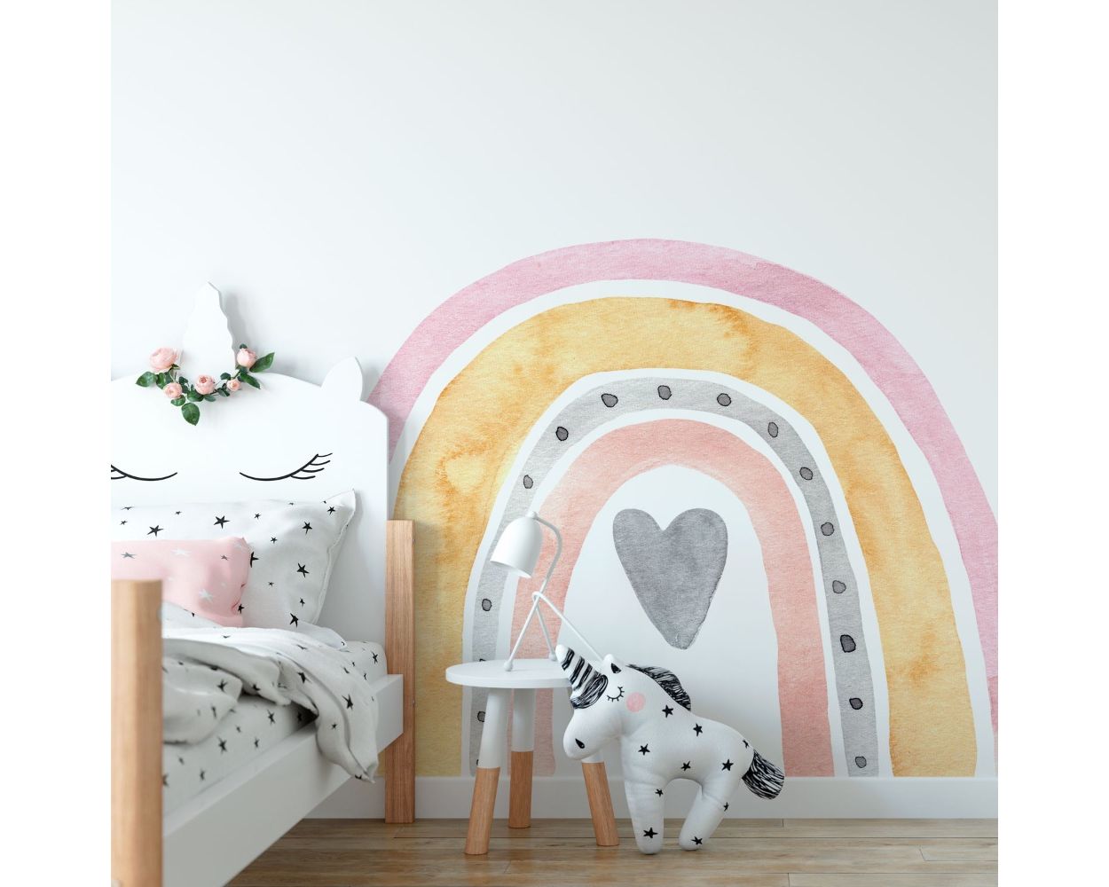 Best Rainbow Vinyl Wall Stickers for Kids Bedroom Wall Decor