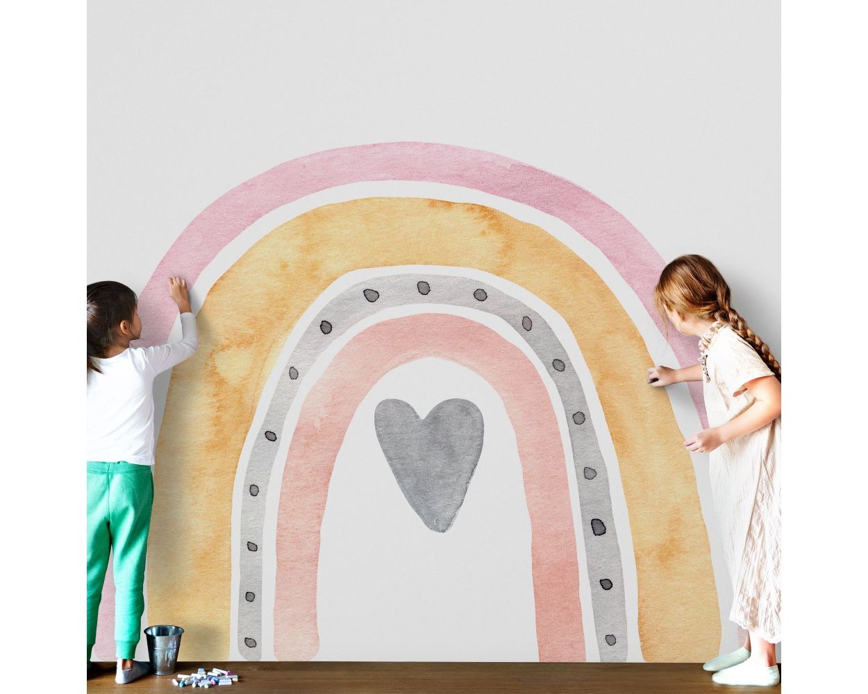 Best Rainbow Vinyl Wall Decals for Nursery Wall Decor