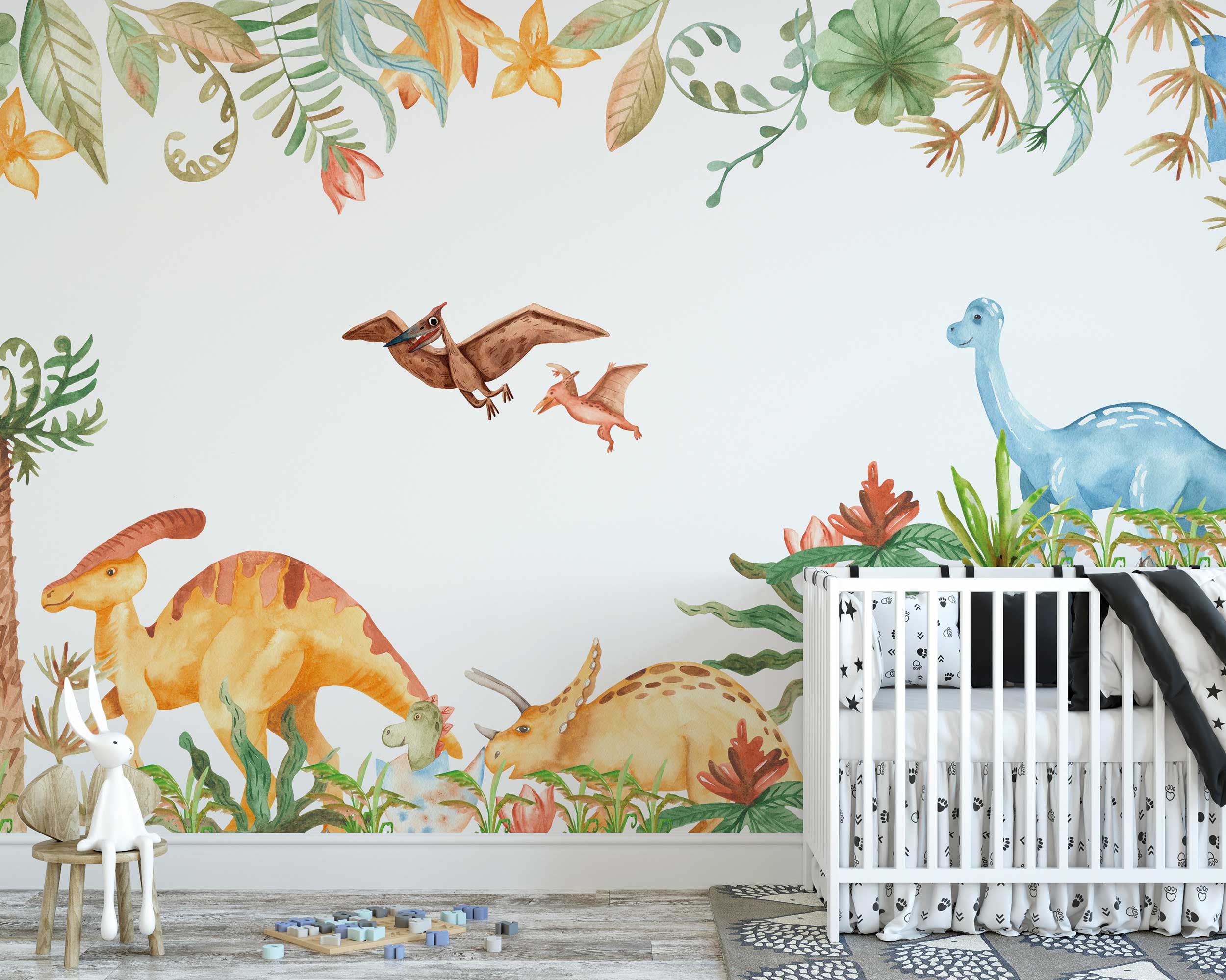 Make Your Kid’s Playful and Adventurous with Dinosaur Wall Stickers