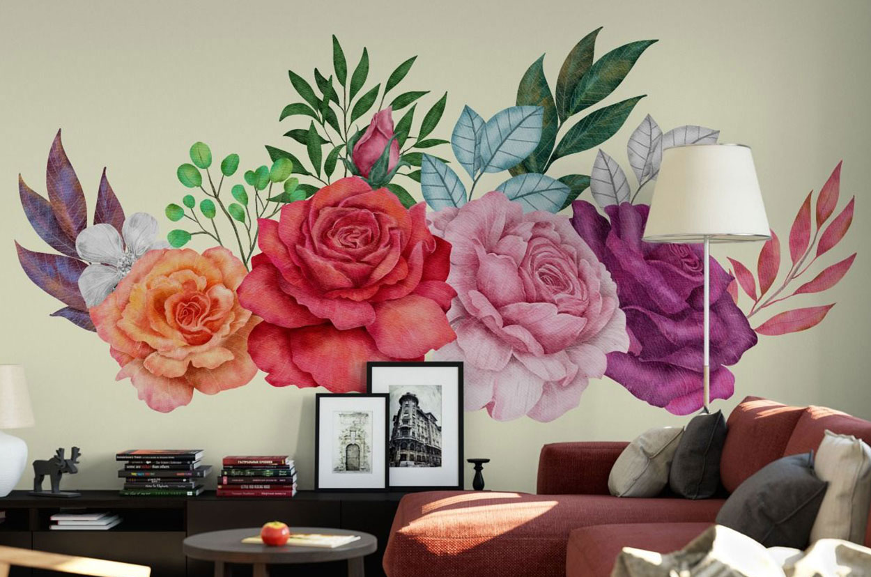Revamp Your Space with Stylish and Modern Floral Wall Stickers