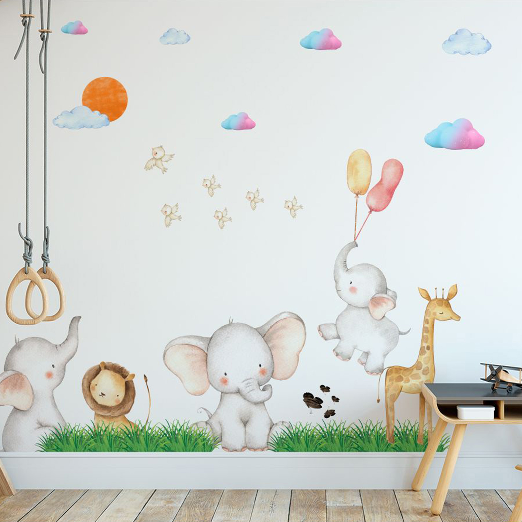 9 Cute Nursery Wall Stickers for Designing the Best Baby Room