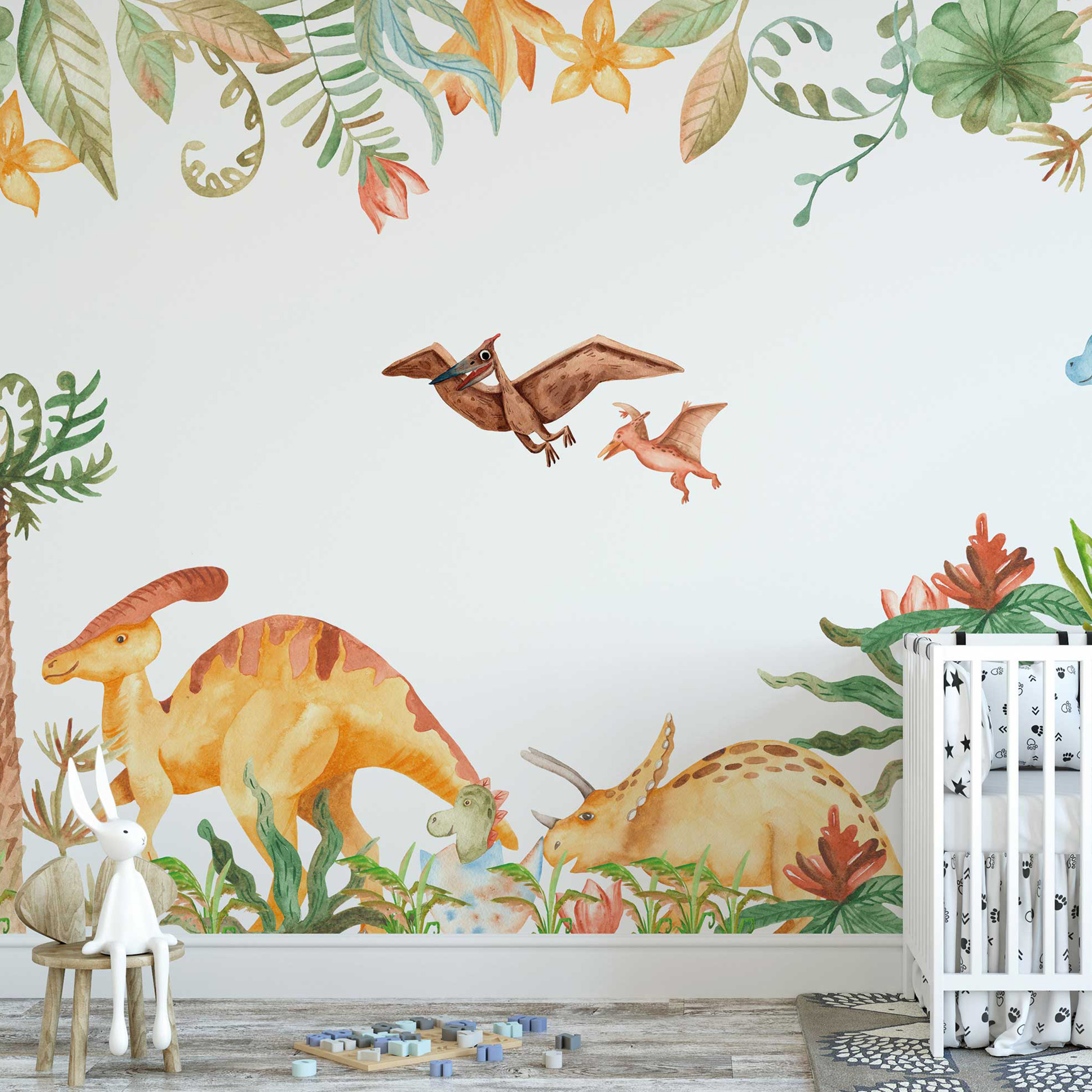 Make Your Kid’s Playful and Adventurous with Dinosaur Wall Stickers