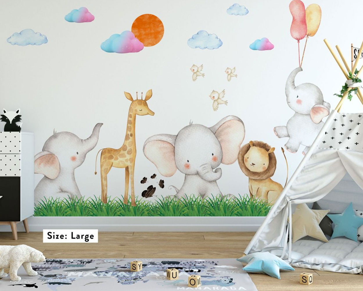 Inspirational Nursery Wall Stickers to Encourage Your Child's Ambitions