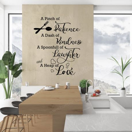 Kitchen Wall Sticker for Kitchen Quote Wall Decal